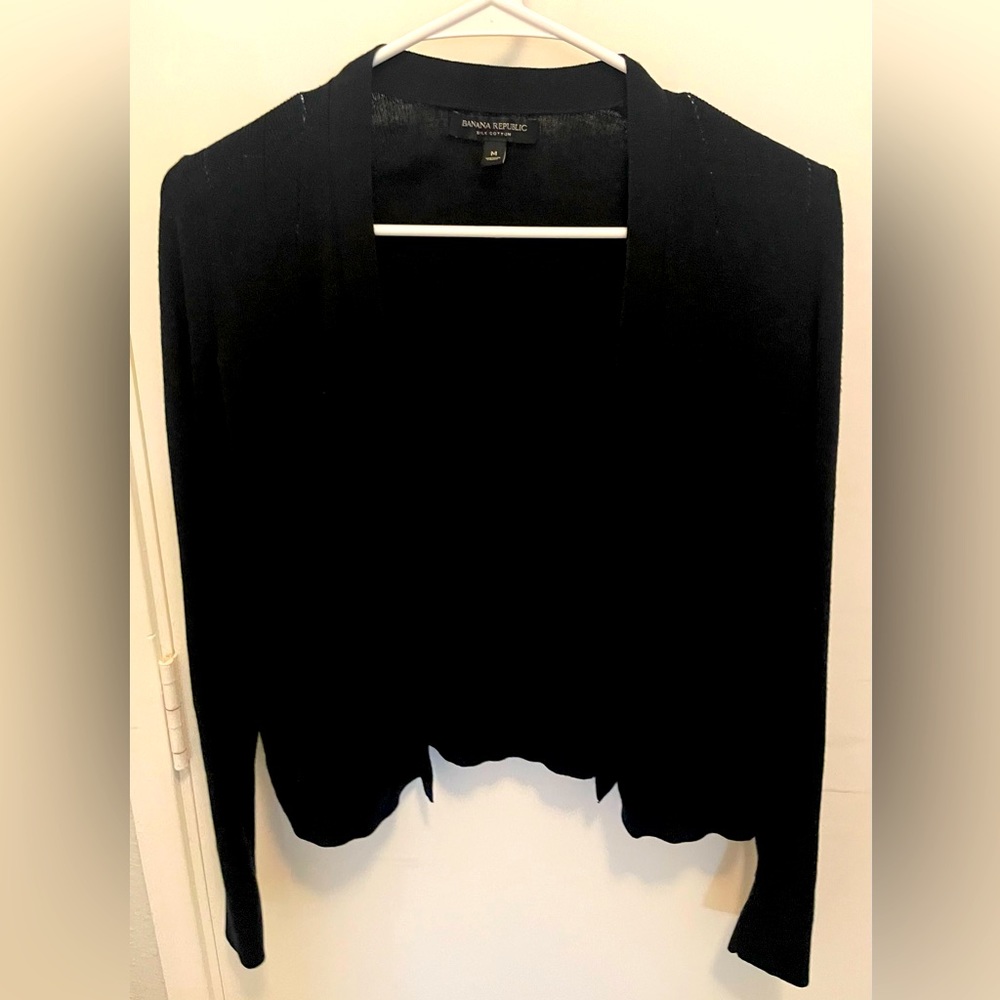 Banana Republic Black Cardigan